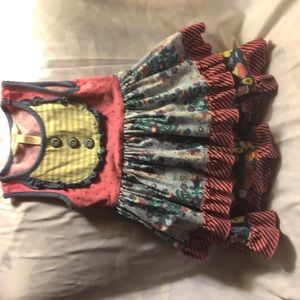 Matilda Jane multicolored dress  size 2T